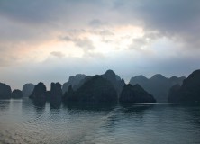 La magnifique baie d'Halong