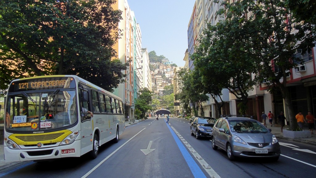 Une favela sur la colline