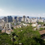 Vue sur le quartier du Centro de Rio