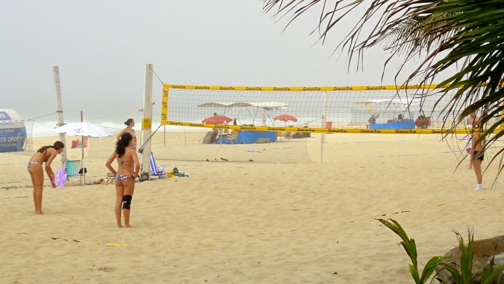 Beach Volley sur la plage d'Ipanema