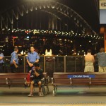 Quai du train à la station Circular Quay