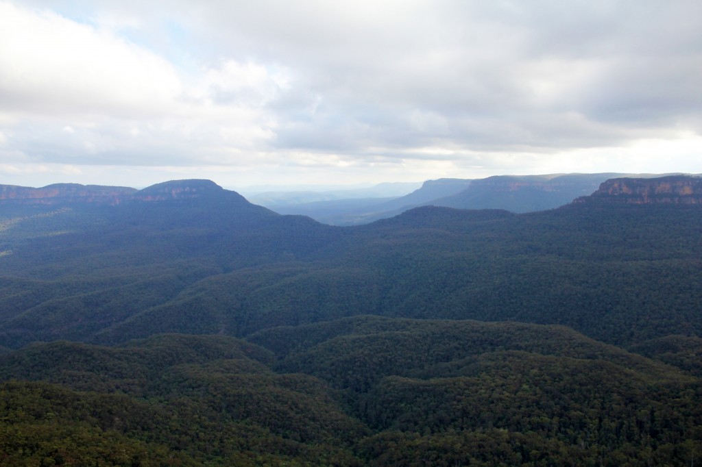 Les Blue Mountains vues depuis Echo Point