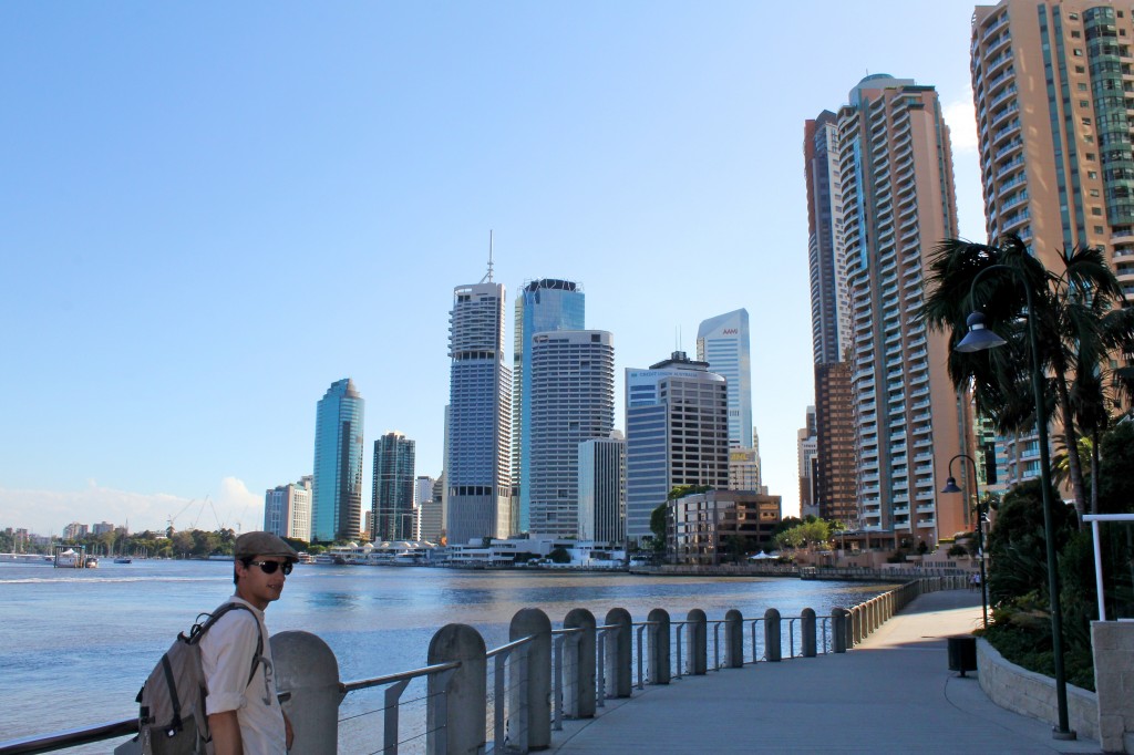 Le Brisbane central business district (CBD)