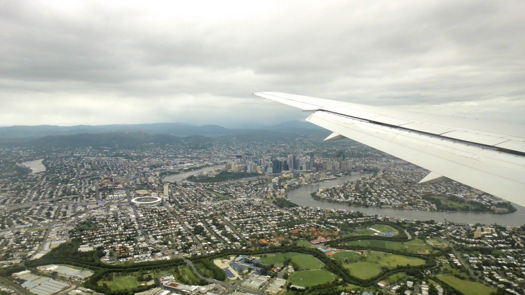 Brisbane vue du ciel