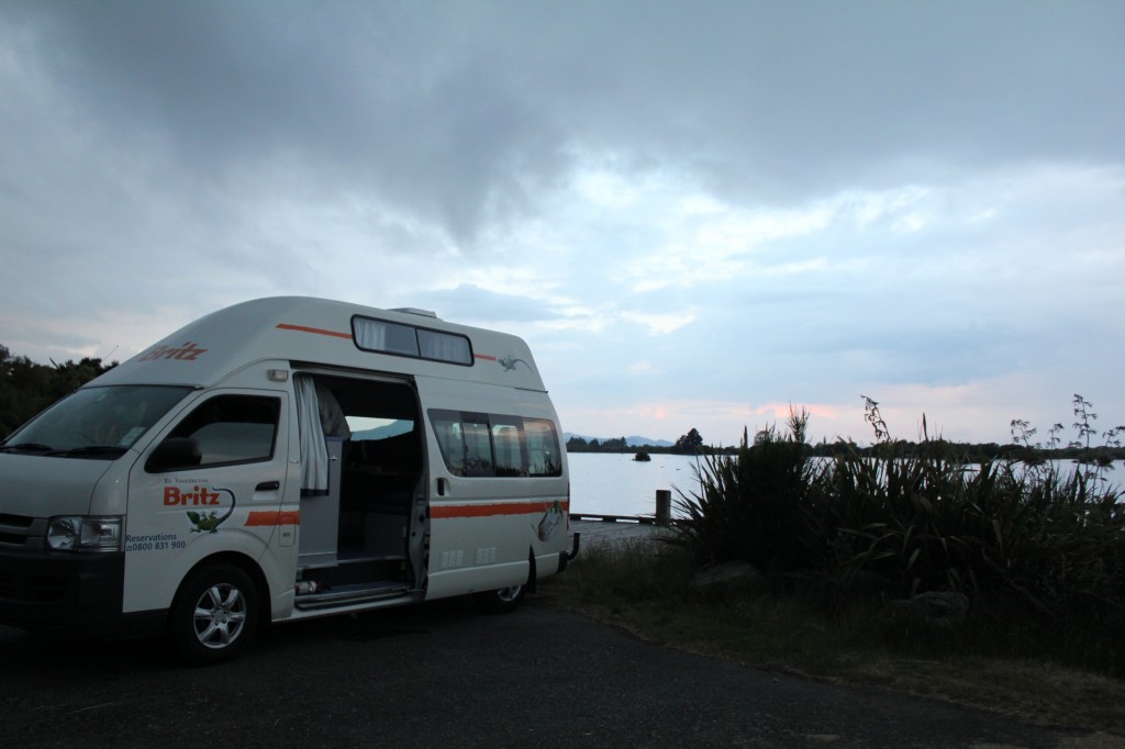 Nuit dans une zone désignée pour camper près de Taurangi