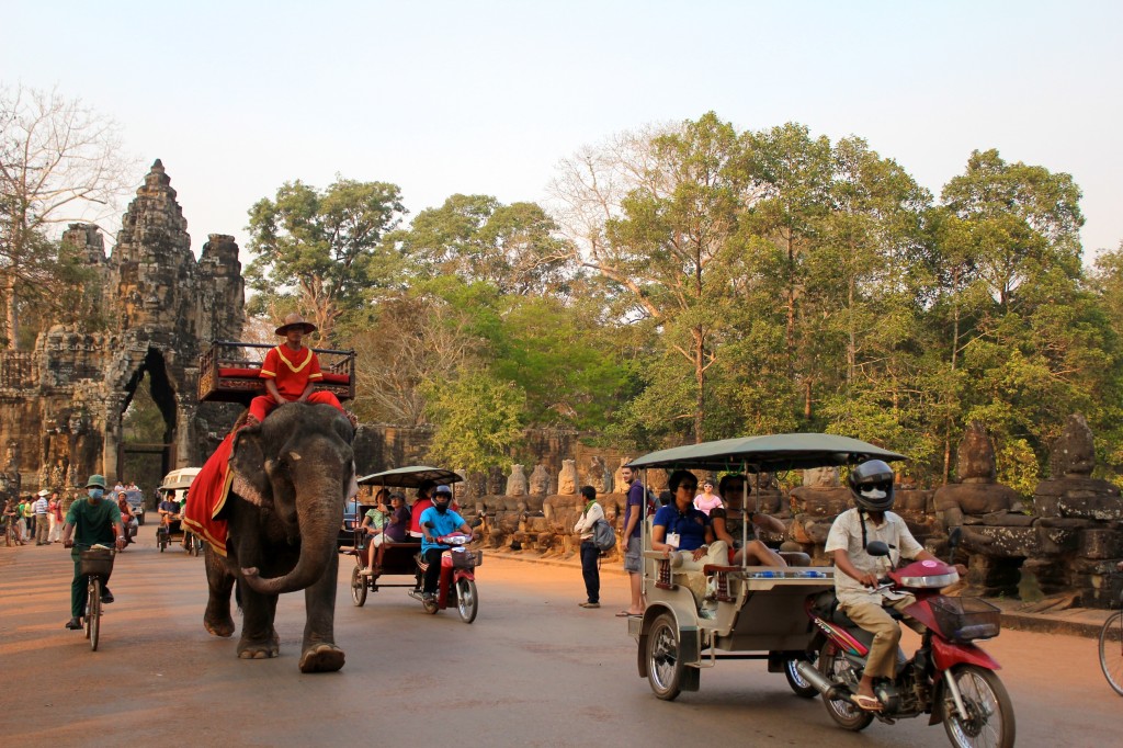 Porte de Angkor Thom
