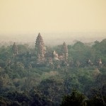 Angkor Wat depuis le Bakheng