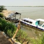 Poste de frontière entre le Cambodge et le Vietnam