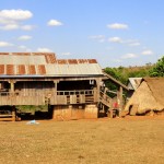 Quelques maisons traditionnelles du village de Putang