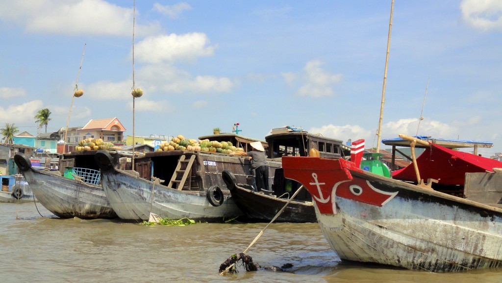 Marché flottant de Cai Rang