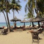 Plage d'un resort sur Long Beach