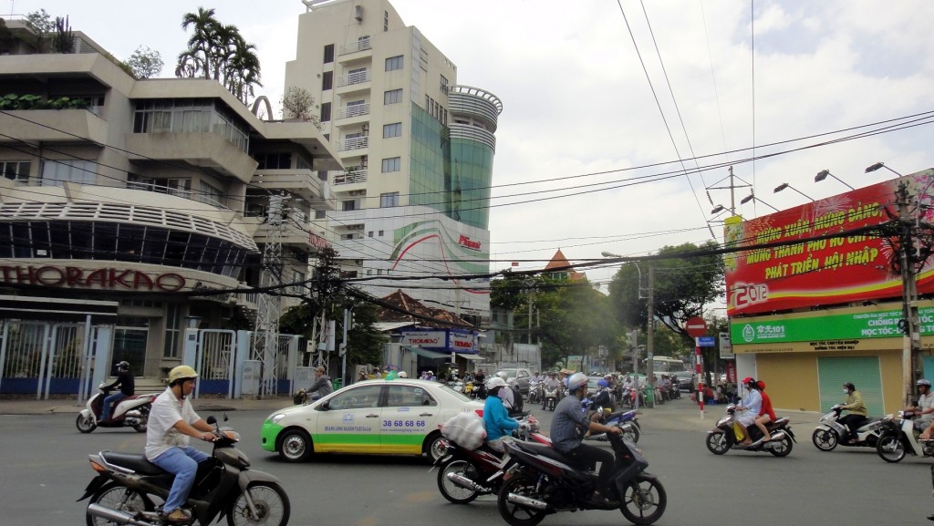 Traffic dans Ho Chi Minh