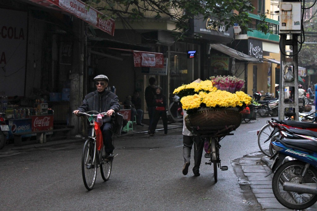 Vietnamiens en vélo