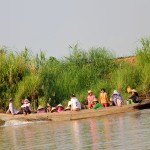 Barque sur le Mékong