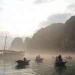 Virée en barque dans un village de pêcheurs