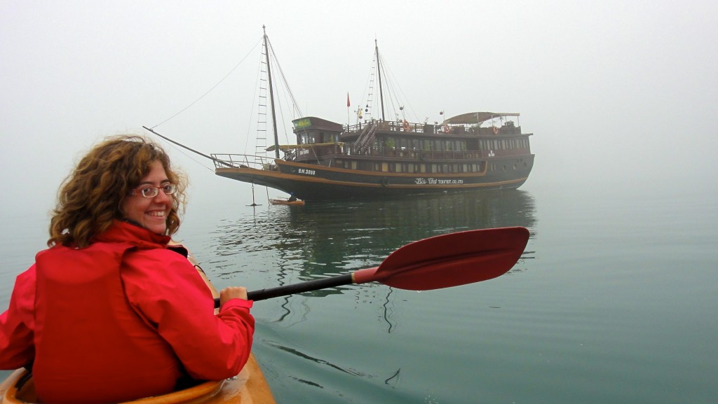 La jonque de notre croisière