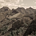 Impressionnant et émouvant paysage de la Grande Muraille de Chine