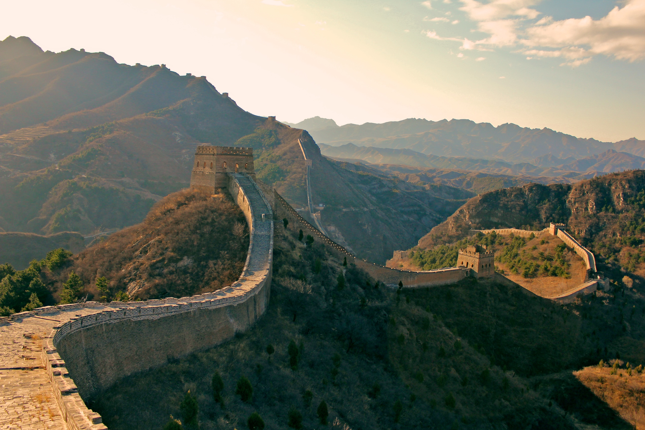 grande muraille de chine paysage