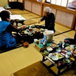 Petit déjeuner traditionnel dans un ryokan