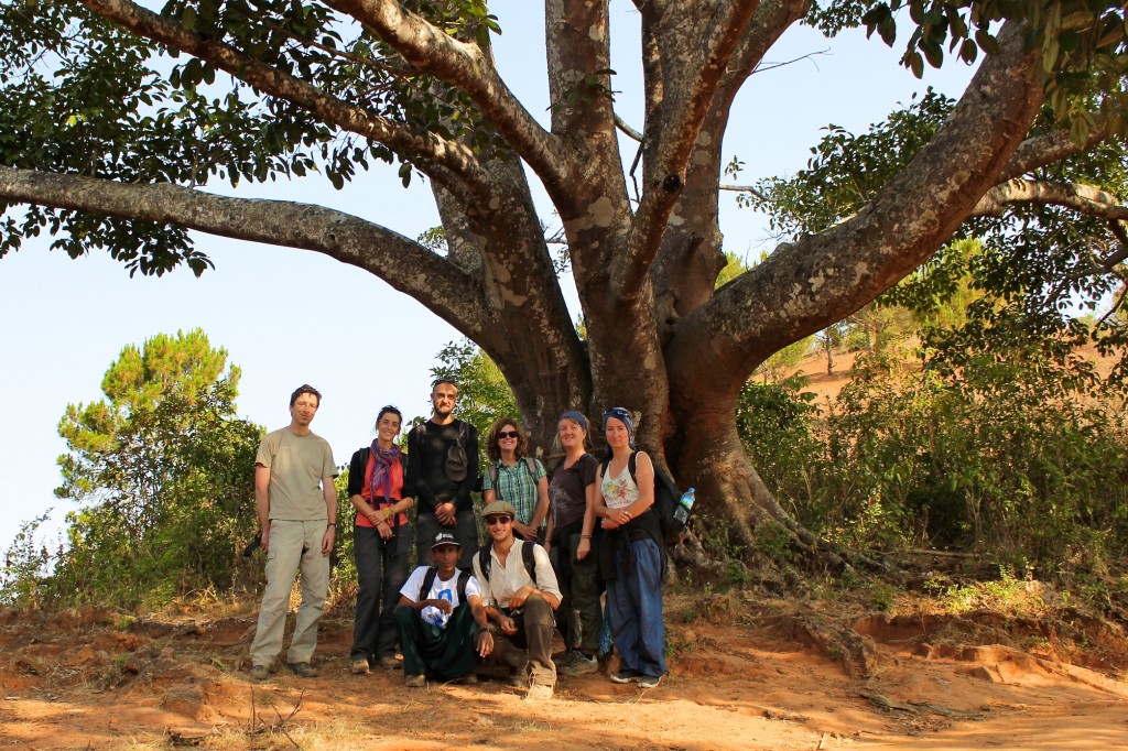 Notre groupe de trekkeurs, tous voyageurs au long cours !