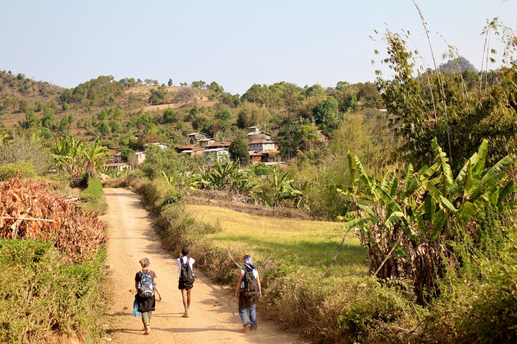 Paysage et village autour de Kalaw