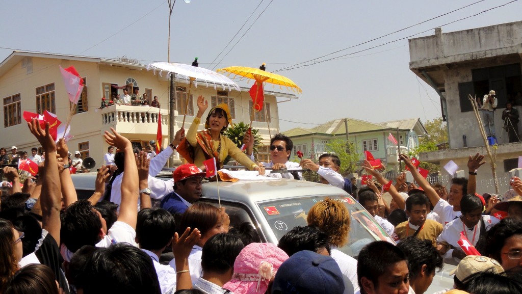 Aung San Suu Kyi à Kalaw