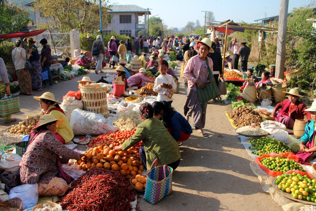 Grand marché de Kalaw