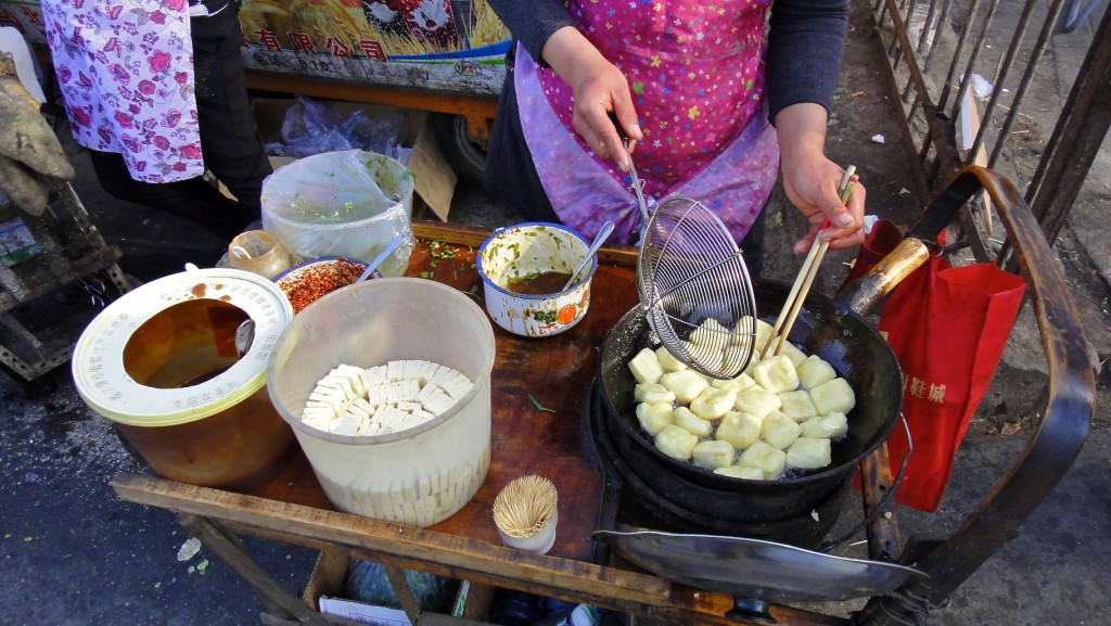 Stand de "tofu puant"