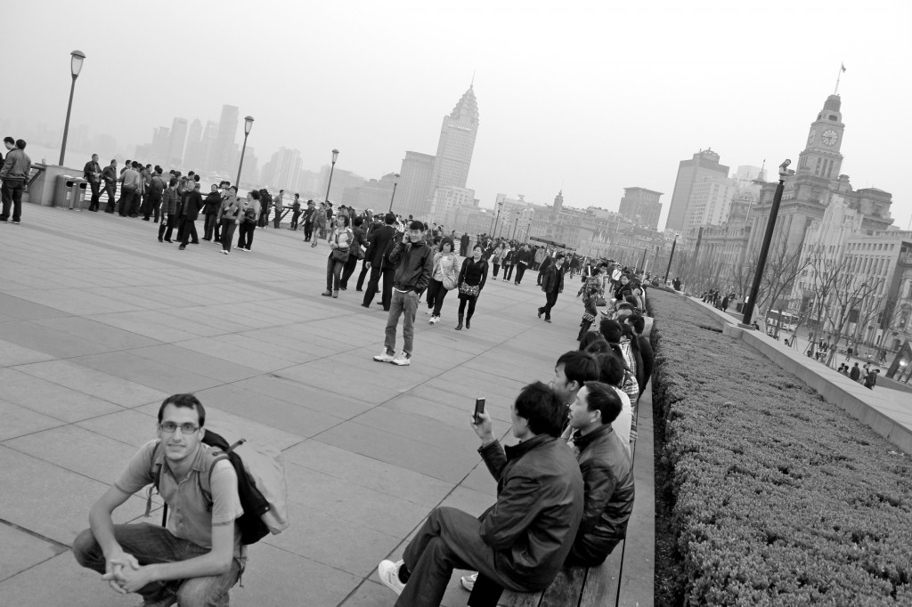 Promenade du Bund à Shanghai