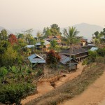 Village shan où nous avons dormi