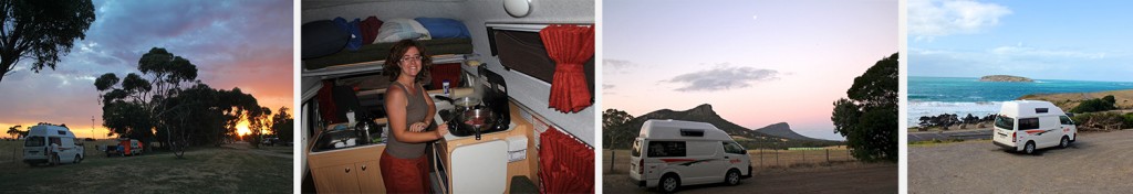 En campervan sur une aire d'autoroute ou au bord de la mer, la nuit promet d'être palpitante