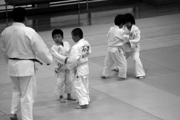 Judokas en herbes