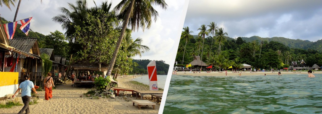 Fin de journée sur Lonely Beach à Koh Chang