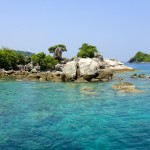 Un spot de snorkeling près d'une île aux alentours de Koh Chang