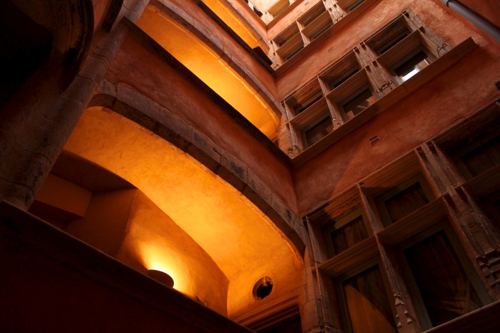 Traboule dans le vieux Lyon