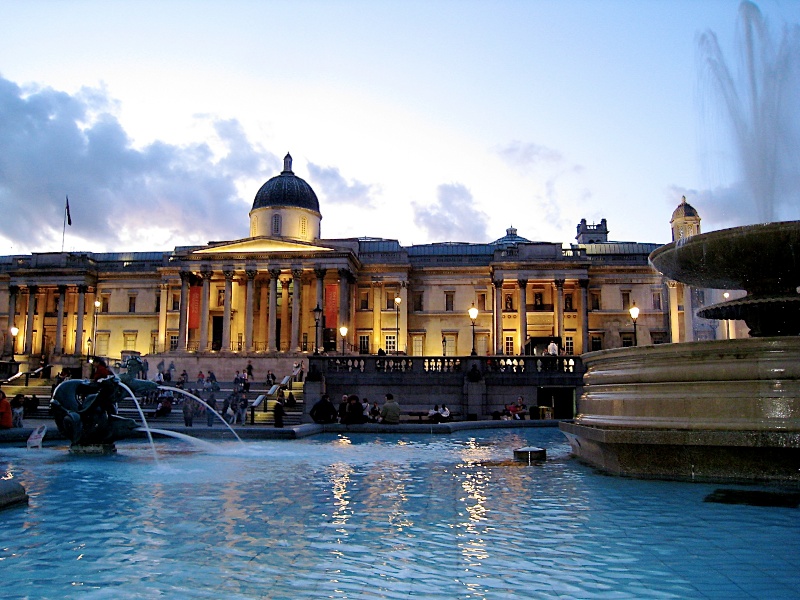 Trafalgar Square, lieu de rendez-vous fétiche des londoniens