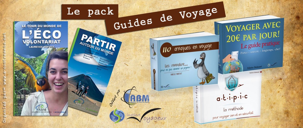 Le pack Guides de Voyage pour préparer votre périple