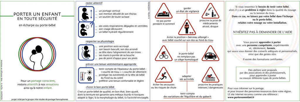 Porter un enfant en toute sécurite