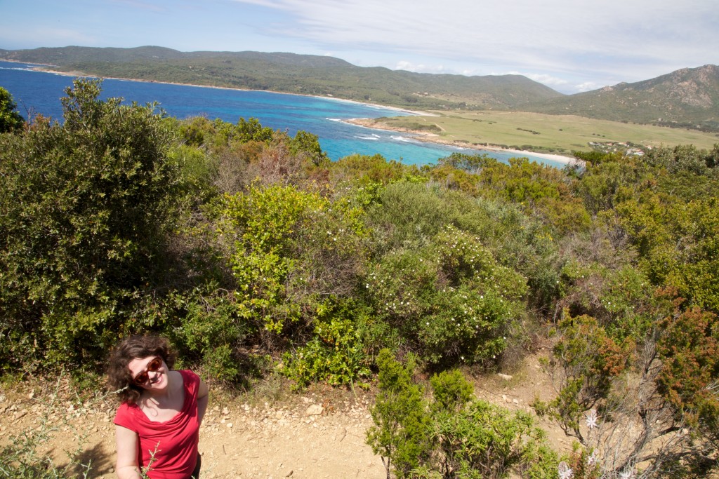 Plage du petit et du grand Capo depuis le sentier des Douaniers