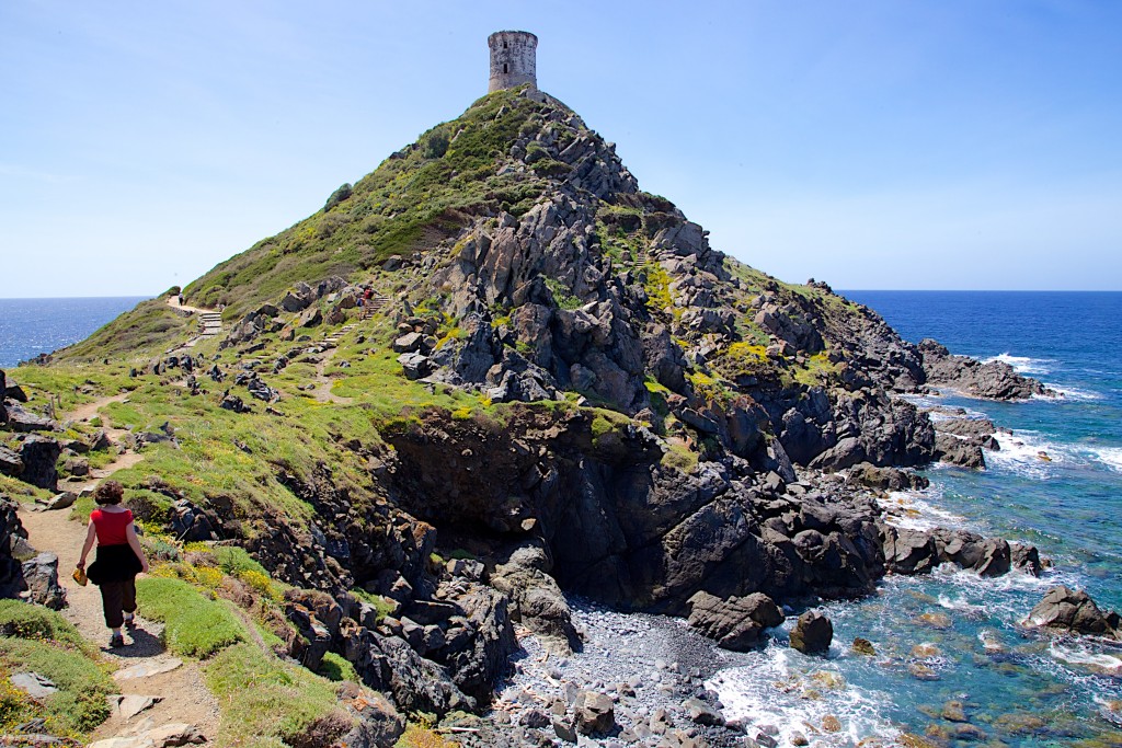 Tour génoise de la Parata en Corse