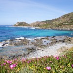 Départ du la randonnée du sentier des Douaniers à la Parata, Ajaccio, Corse