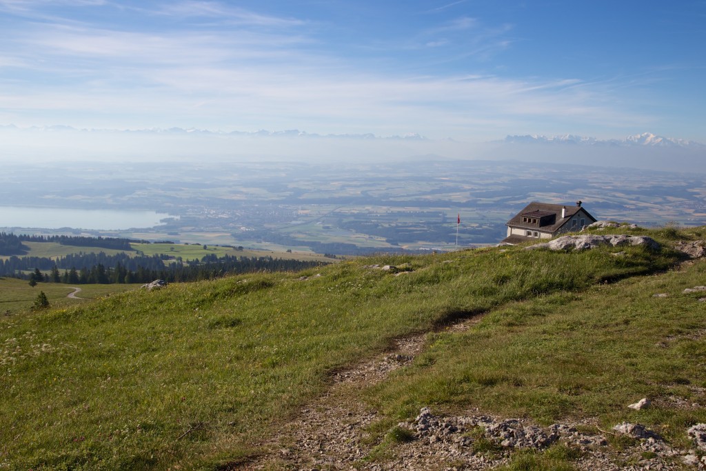 Au bout du monde ou presque, l'hôtel refuge du Chasseron