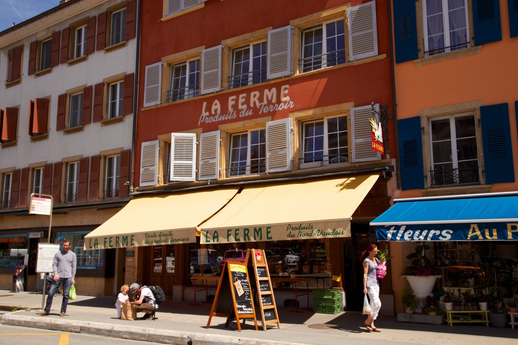 Un endroit chouette pour se ravitailler à Yverdon : La Ferme