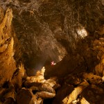 La cathédrale, l'une des plus impressionnante salle des grottes de Vallorbe