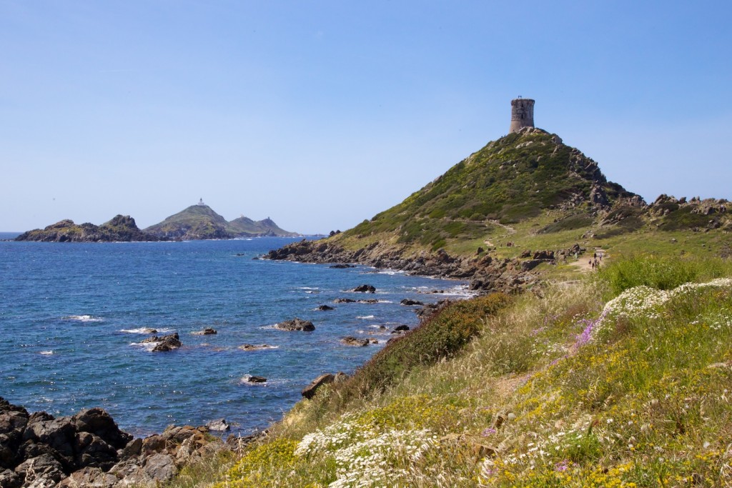 Tour génoise de l'ile des sanguinaires à Ajaccio