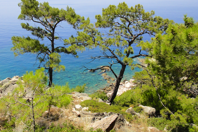 Paysages méditerranéens et idylliques de la voie Lycienne 