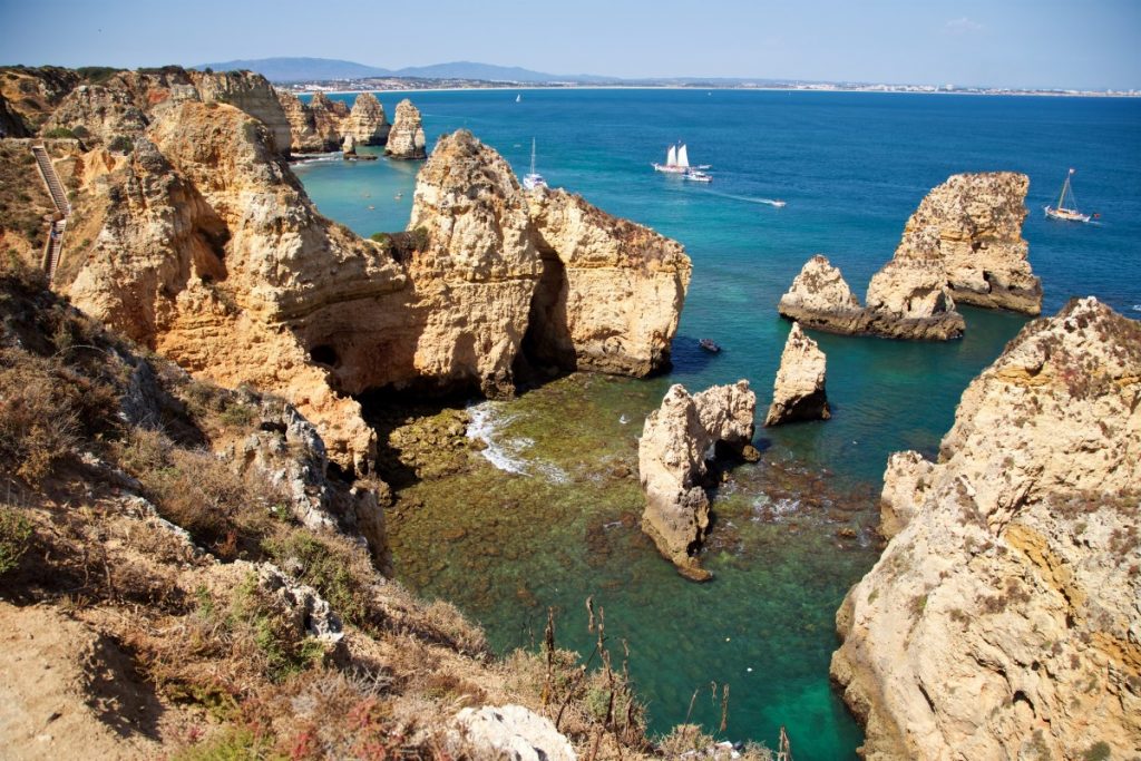 Costa D'Oiro - Ponta Da Piedade, Lagos. La côte d'Or