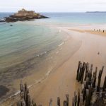 Île du Grand Bé depuis les remparts de la ville de Saint-Malo