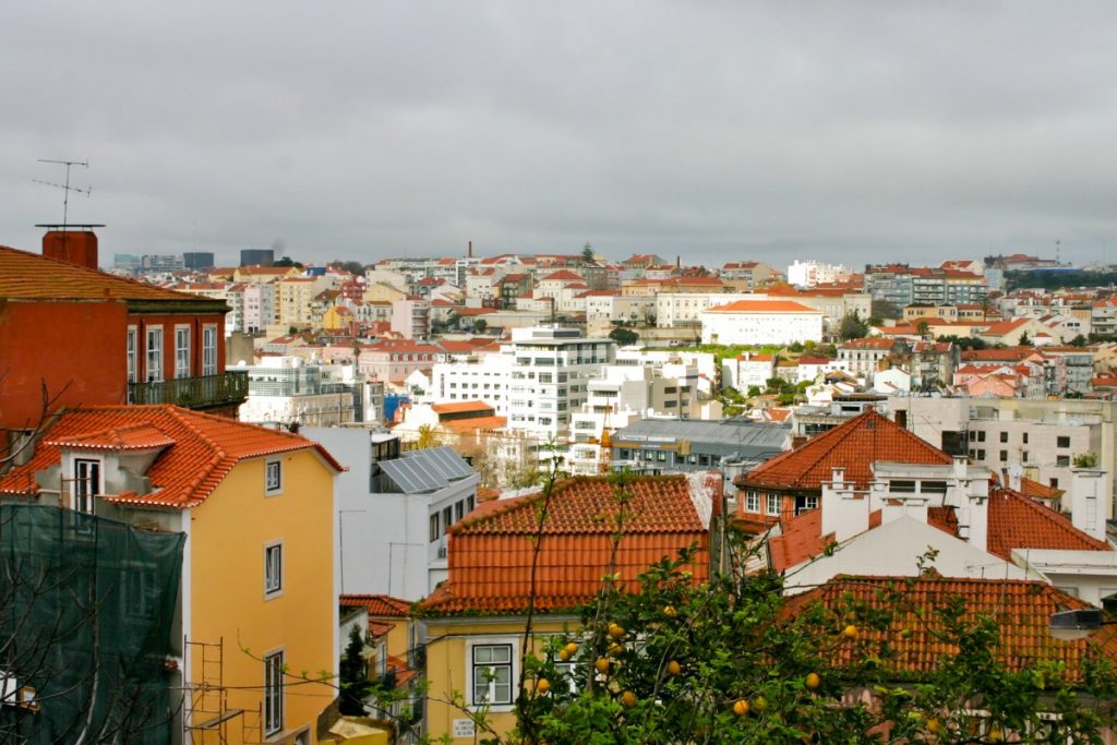 Sur les toits de Lisbonne