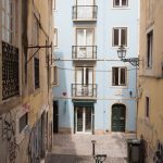 Ruelle de Lisbonne dans le quartier de Mouraria